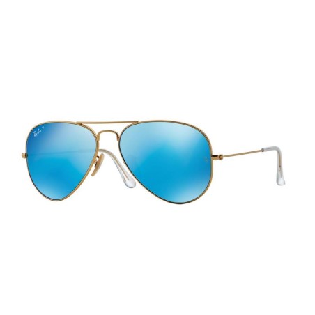 Ray-Ban MATTE GOLD RB3025 AVIATOR-112/4L