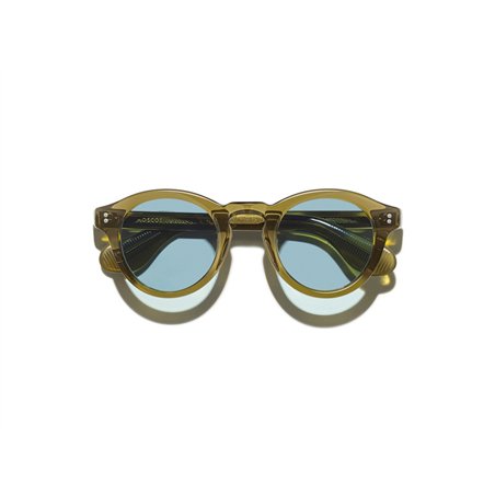 Moscot Originals Keppe Sun Olive Brown Blue (1509-23)